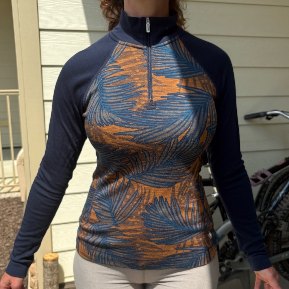 Smartwool Merino 250 Black and Brown Pullover